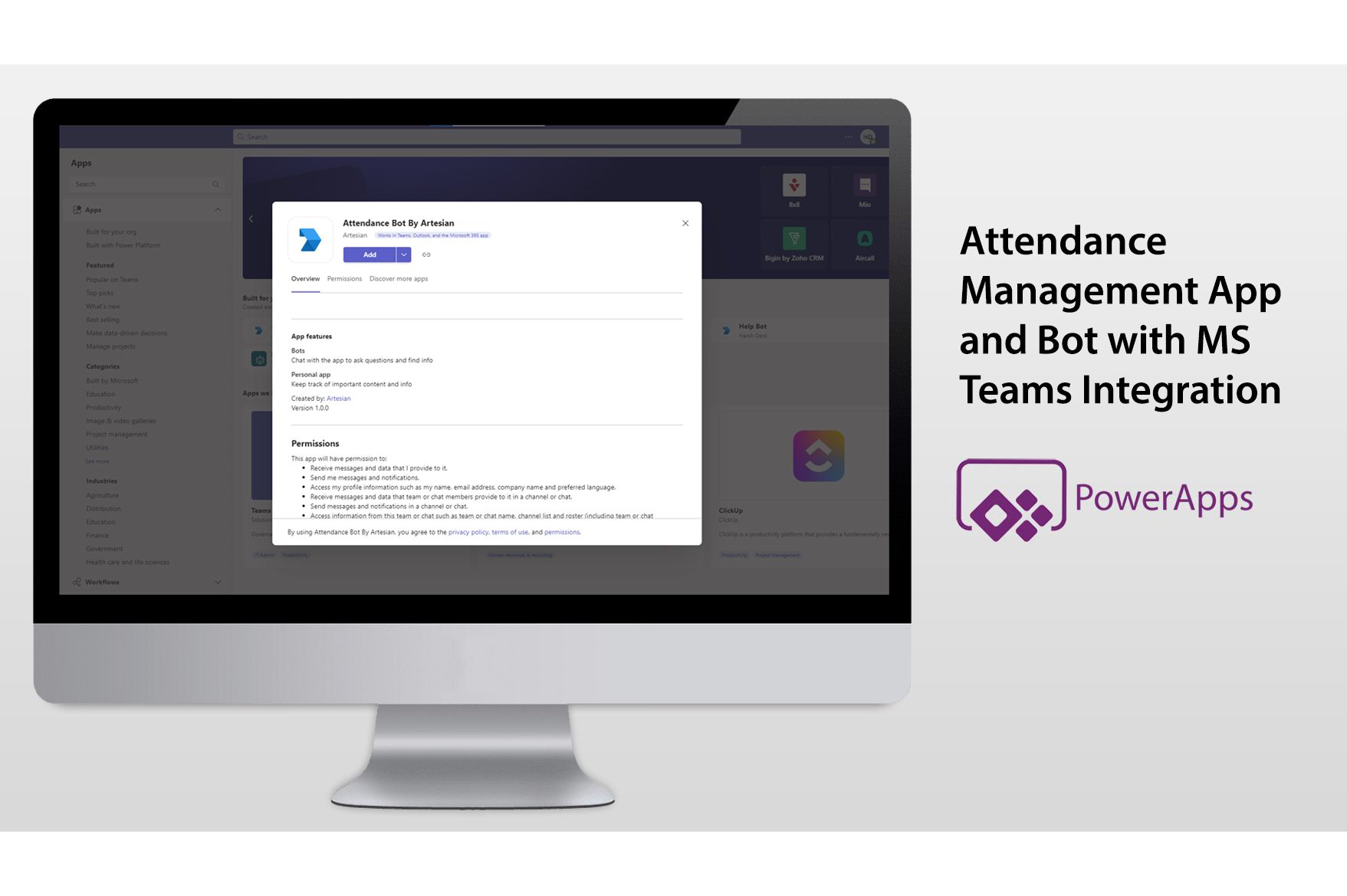 Attendance Management App and Bot with MS Teams Integration